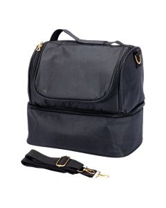 Lonchera térmica doble compartimiento negro