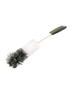 Cepillo blanco y gris