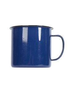 Jarra metalica 700ml azul con negro
