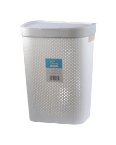 Cesta plástica ropa tapa