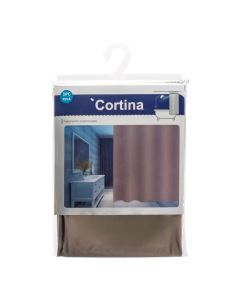 Cortina plástica para baño