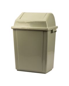 Basurero gris 20 litros