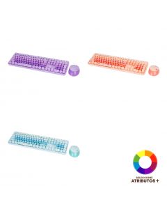 Teclado y mouse inalámbricos