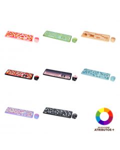 Teclado y mouse inalámbricos