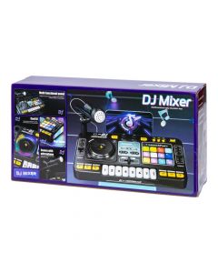 Mesa DJ con sonido y luces