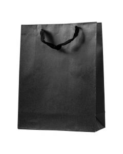 Bolsa de papel negra práctica