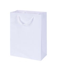 Bolsa papel blanca compacta
