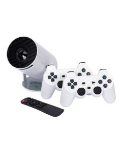 Proyector gamer con accesorios