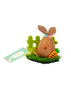 Huevo plástico decorativo