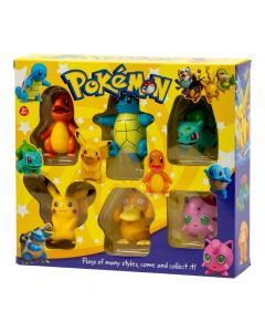 Set figuras Pokémon 6 unidades
