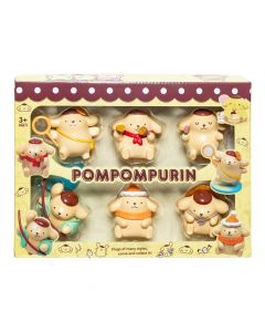 Set figuras Pompompurin 6 piezas