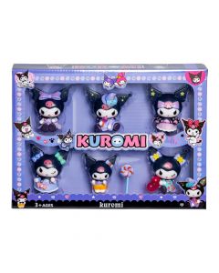Figuras Kuromi 6 piezas