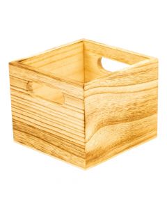 Caja madera con asas