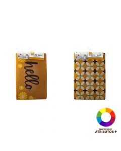 Alfombra entrada diseño surtido