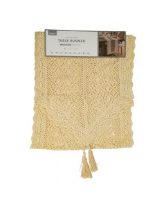 Camino mesa tejido decorativo