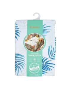 Mantel estampado hojas multicolor