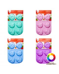 Molde fresa helado creativo