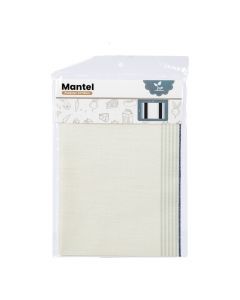 Individual tela estampado franjas