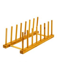 Escurridor platos bambú ecológico