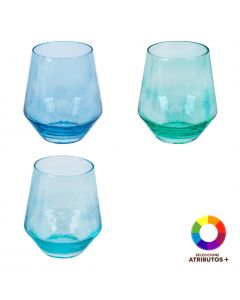 Vaso vidrio surtido funcional