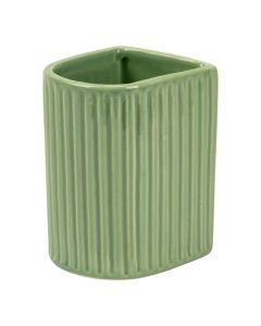 Portacepillo porcelana menta