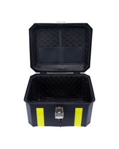 Cajón plástico moto 45L negro