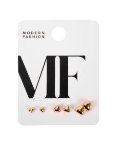 Pendientes cobre diseño clásico