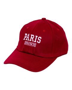 Gorra bordado elegante Paris