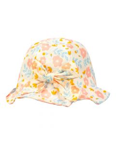 Sombrero niña flores multicolor