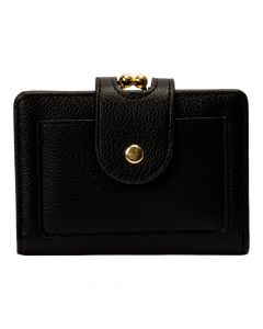 Cartera dama relieve broche