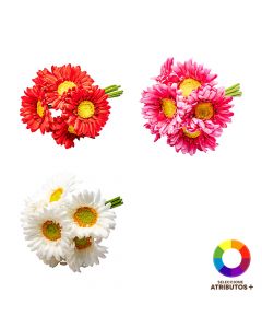 Flor margarita artificial