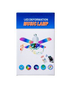 Bombillo con parlante multicolor