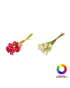 Ramo margaritas artificiales surtido