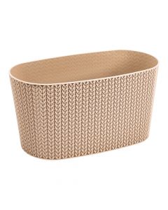 Maceta plástica marrón 4.7l