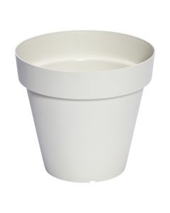 Maceta plástica blanca 3l