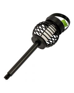 Lámpara solar amarilla exterior