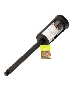 Lámpara solar reloj decorativa