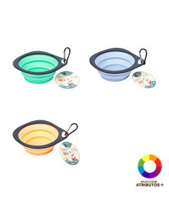 Taza plegable para mascotas