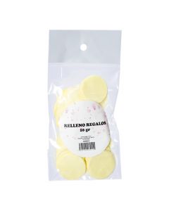 Confeti amarillo decorativo