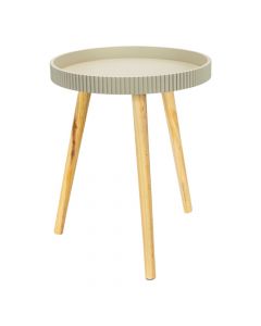 Mesa madera redonda elegante