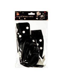 Caja estampado dominó con asas