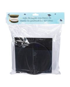 Caja birrete graduación decorativa