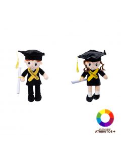 Peluche de graduación surtido