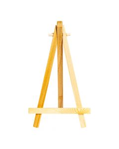 Caballete madera beige compacto