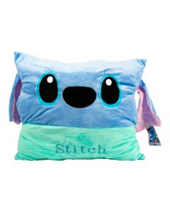 Almohadón Stitch celeste cómodo
