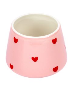 Recipiente corazones cerámica