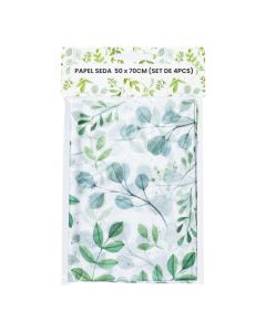 Papel seda diseño hojas