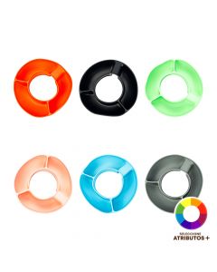 Boquitero silicón 3 compartimientos