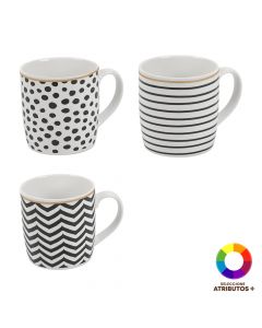 Jarra cerámica estampada