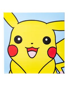 Pintura Pikachu con accesorios